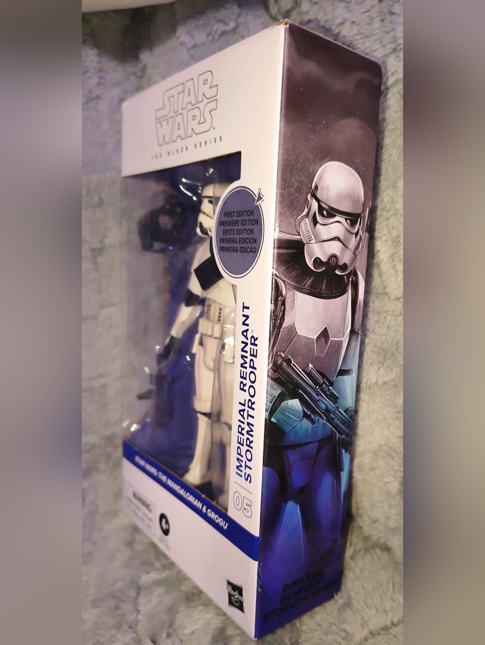 NIB Star Wars 'First Edition' BLACK SERIES Imperial Remnant Stormtrooper wht pk - Picture 4 of 4